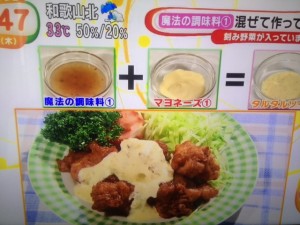 めざましテレビ 魔法の調味料