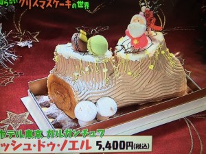 マツコの知らない世界 クリスマスケーキ