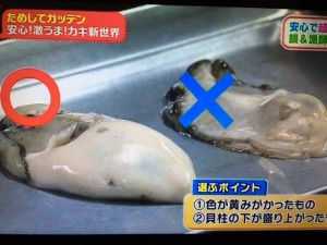 ためしてガッテン 牡蠣