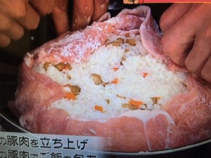 みきママレシピ 肉巻きおにぎり