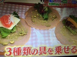 バイキング そば粉のラップロール