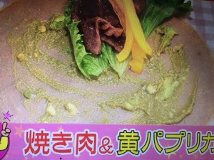 バイキング そば粉のラップロール