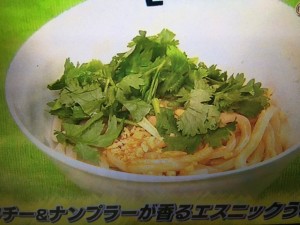 男子ごはん エスニックうどん