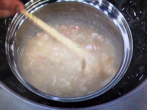 雨上がり食楽部 ナスの冷やしエビそぼろあんかけ