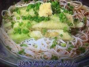 きょうの料理ビギナーズ 浅漬けそうめん オリーブ油風味