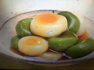 きょうの料理ビギナーズ 豆腐入り２色白玉の冷しるこ