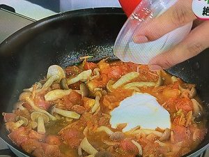 ノンストップ！ 洋風エビチリパスタ 画像