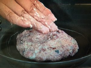 雨上がり食楽部 サバの生姜焼きハンバーグ