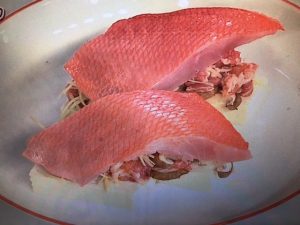 上沼恵美子のおしゃべりクッキング 金目鯛の広東蒸し