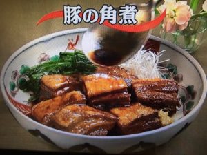 3分クッキング 豚の角煮