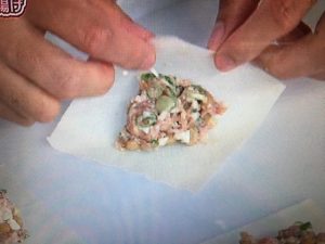 上沼恵美子のおしゃべりクッキング 納豆の包み揚げ