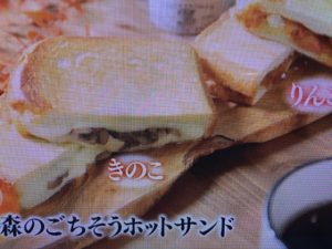 めざましテレビ ホットサンド