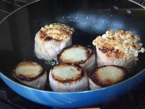 きょうの料理 えのきの切り株ステーキ