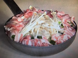 きょうの料理 えのきと豚肉のフライパン蒸し