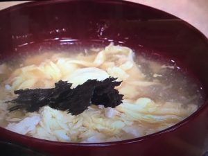 3分クッキング 豆腐のとろみ汁