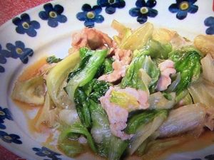 肉野菜炒め レシピ