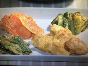 きょうの料理 鶏むね肉と春野菜の卵衣焼き