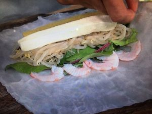 きょうの料理 昆布酢もやしの生春巻