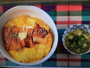 男子ごはん てりたま鶏丼