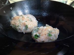 きょうの料理 青じそたっぷりチキンバーグ