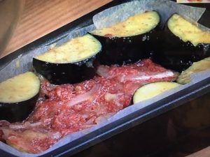 きょうの料理 なすとひき肉の重ね焼き