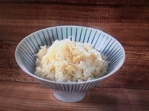 きょうの料理ビギナーズ 新しょうがと油揚げの炊き込みご飯