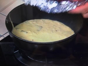 きょうの料理 鍋焼きバナナケーキ