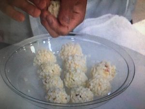 上沼恵美子のおしゃべりクッキング たこ団子のクルトン揚げ
