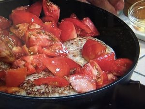 きょうの料理 フレッシュトマトの豆腐バーグ