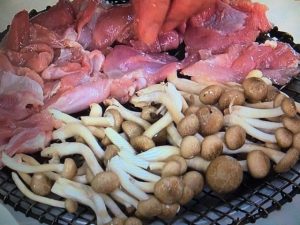 きょうの料理 しめじと鶏肉の梅煮