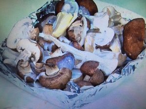 男子ごはん きのこのホイルクリームバター焼き