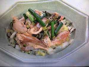 上沼恵美子のおしゃべりクッキング 手羽と白菜の蒸しもの