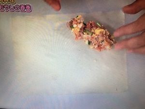 上沼恵美子のおしゃべりクッキング 豚挽き肉ともやしの春巻