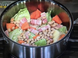 きょうの料理 節分豆と野菜の煮物