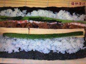 きょうの料理 福神漬けの太巻き