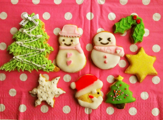 クリスマス アイシングクッキー 画像
