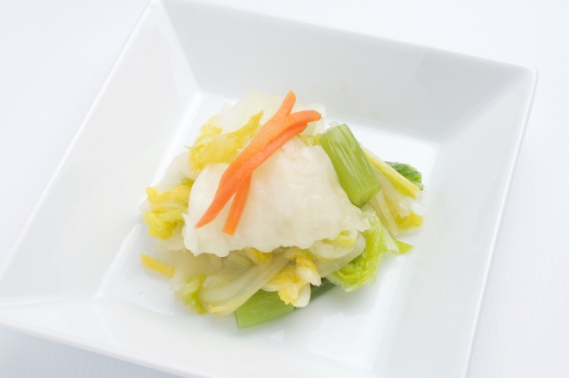 あさイチ オレンジ風味の白菜マリネ レシピ 画像