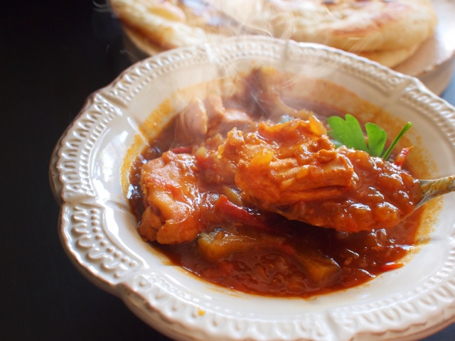 男子ごはん 夏の梅肉チキンカレー レシピ 画像