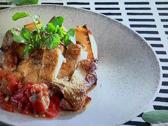 あさイチ 鶏もも肉のパリパリソテー レシピ 画像