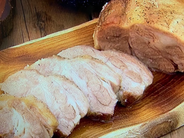 豚肩ロースの塩釜焼き 変わり種BBQ レシピ 画像