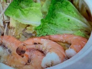 白菜とエビのうま味たっぷり寄せ鍋 レシピ 画像