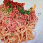 世界一受けたい授業 和風カニカマみそパスタ レシピ 画像