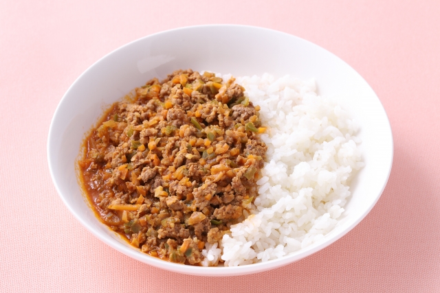 スッキリ だしキーマカレー レシピ 画像